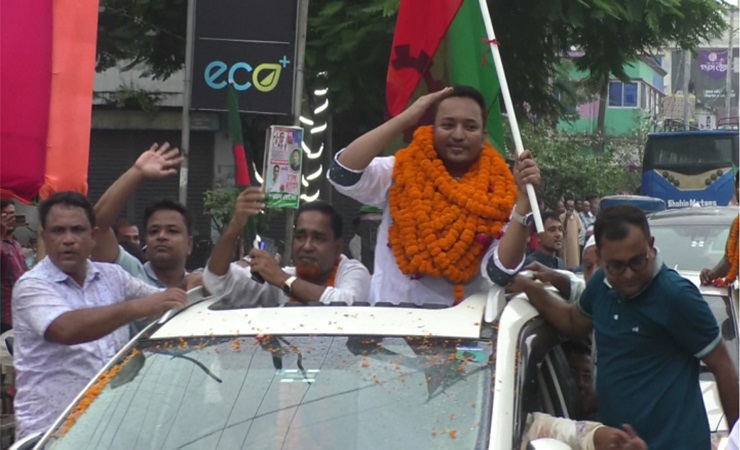 যশোর-৬: ধানের শীষে লড়বেন ছাত্রদলের সাবেক সভাপতি রওনকুল ইসলাম শ্রাবণ